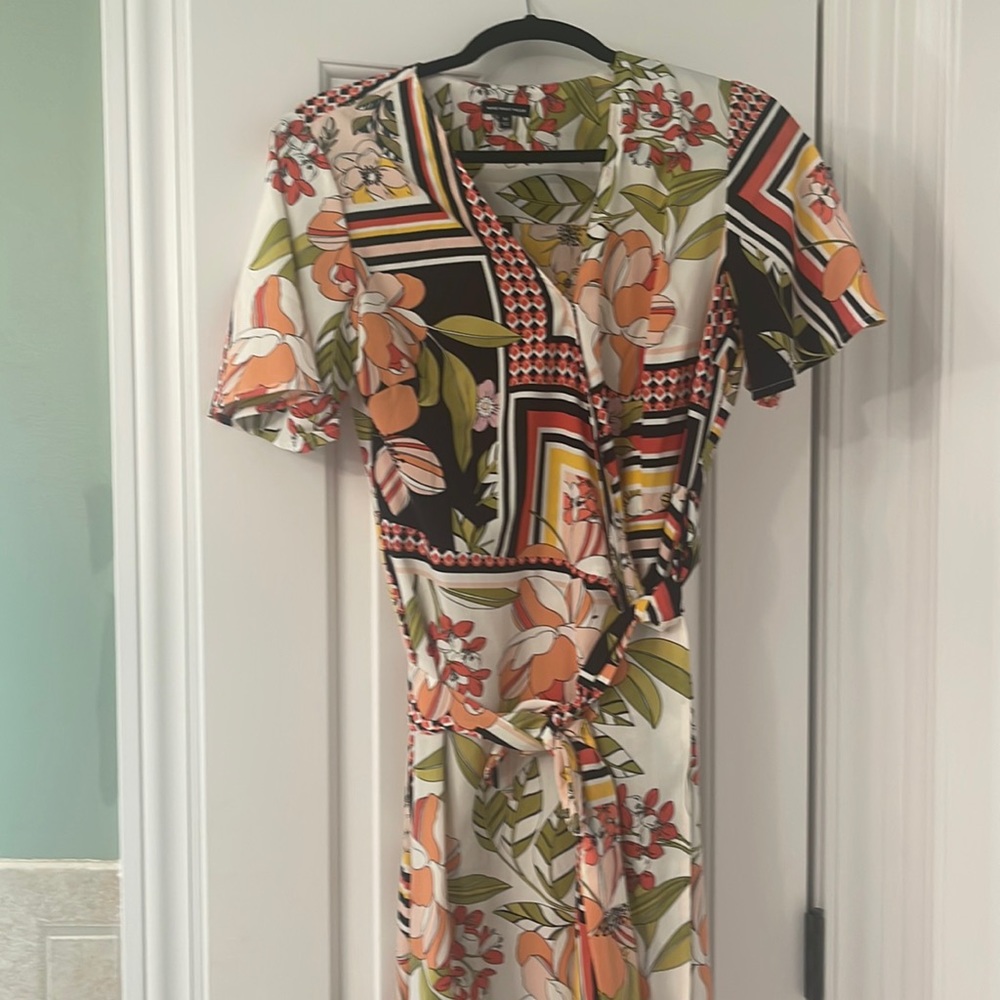 Wrap maxi dress